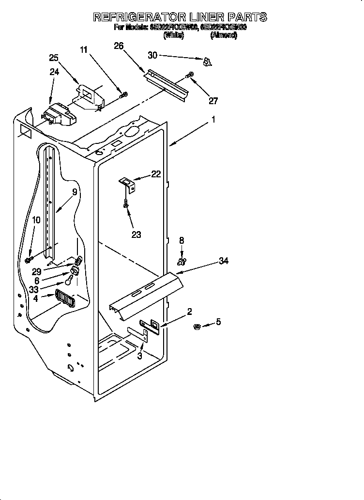 Refrigerator liner
