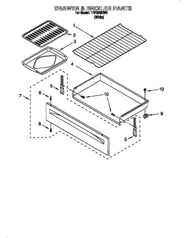 Drawer & broiler parts