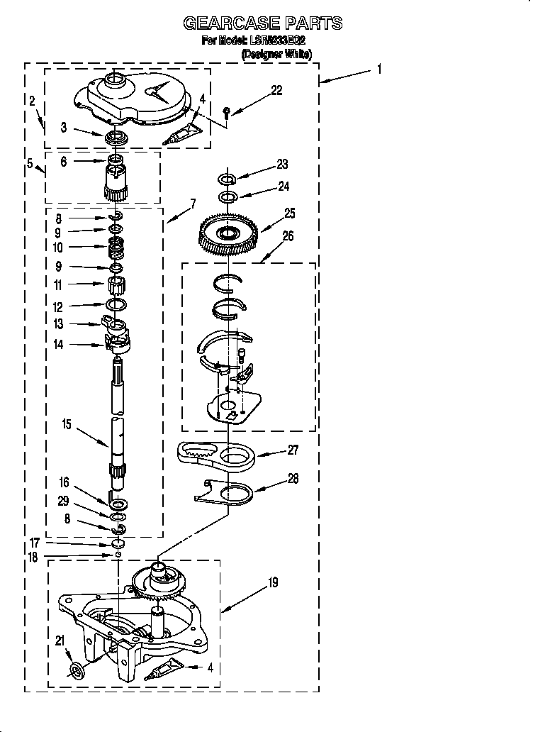 GEARCASE PARTS