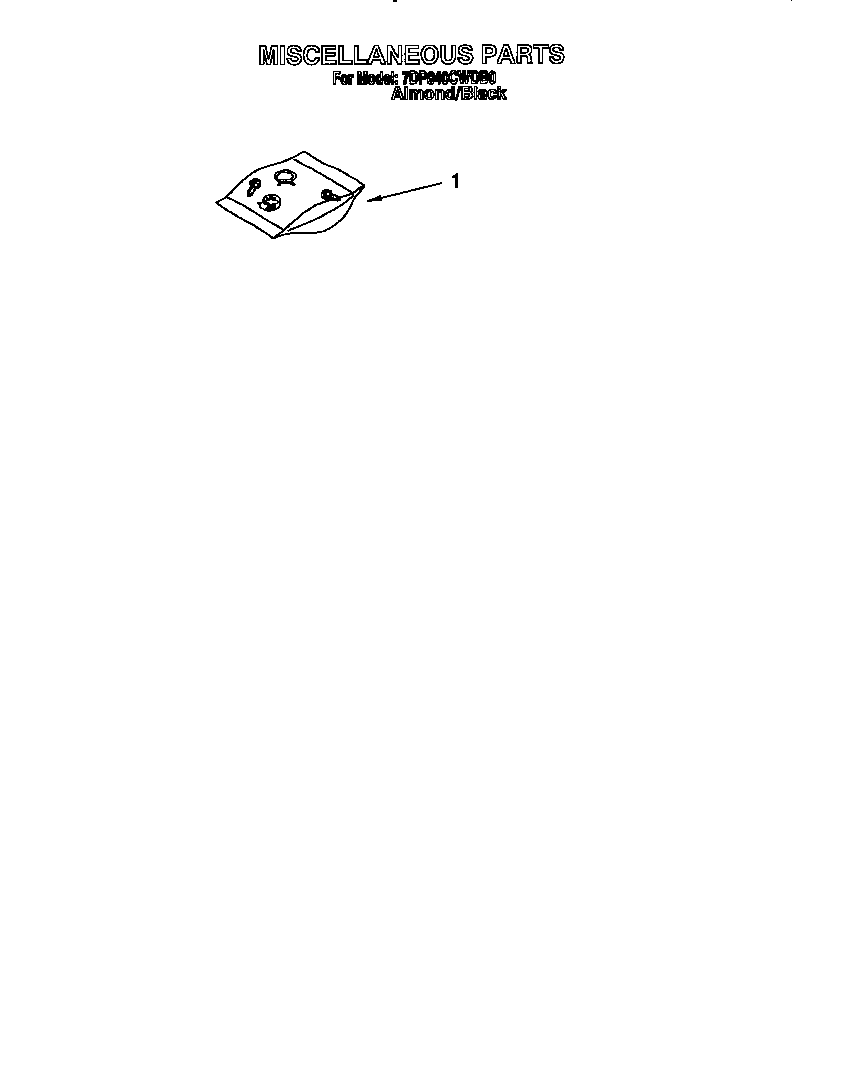 Miscellaneous parts