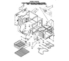 Whirlpool RF310PXDQ0 oven parts diagram
