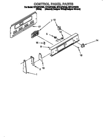 Control panel parts