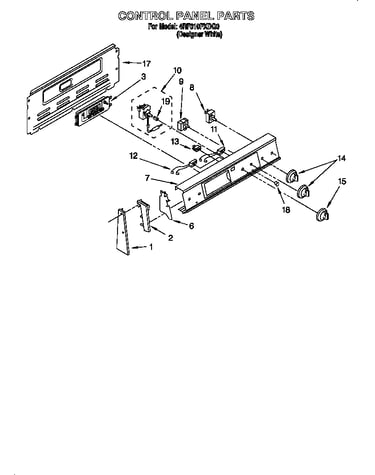 Control panel parts