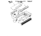 Whirlpool SB100PEDB5 control panel parts diagram