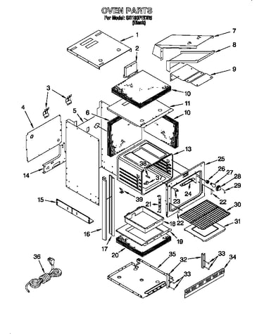 Oven parts