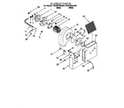Whirlpool SC8720EDW0 blower parts diagram