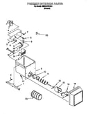 Freezer interior parts