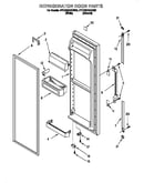Refrigerator door parts