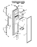 Freezer door parts