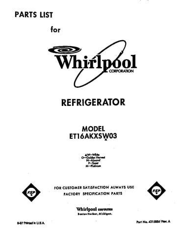Front cover