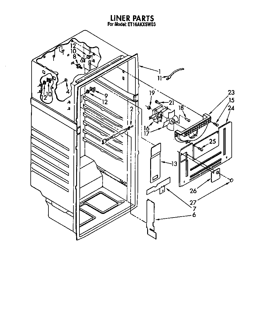 Liner parts