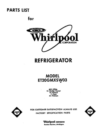 Cover page