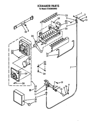 Icemaker parts