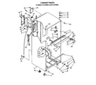 Whirlpool ET14JKXWN01 cabinet parts diagram