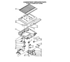 Whirlpool ET14JKXWN01 compartment separator parts diagram