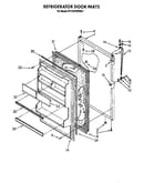 Refrigerator door parts
