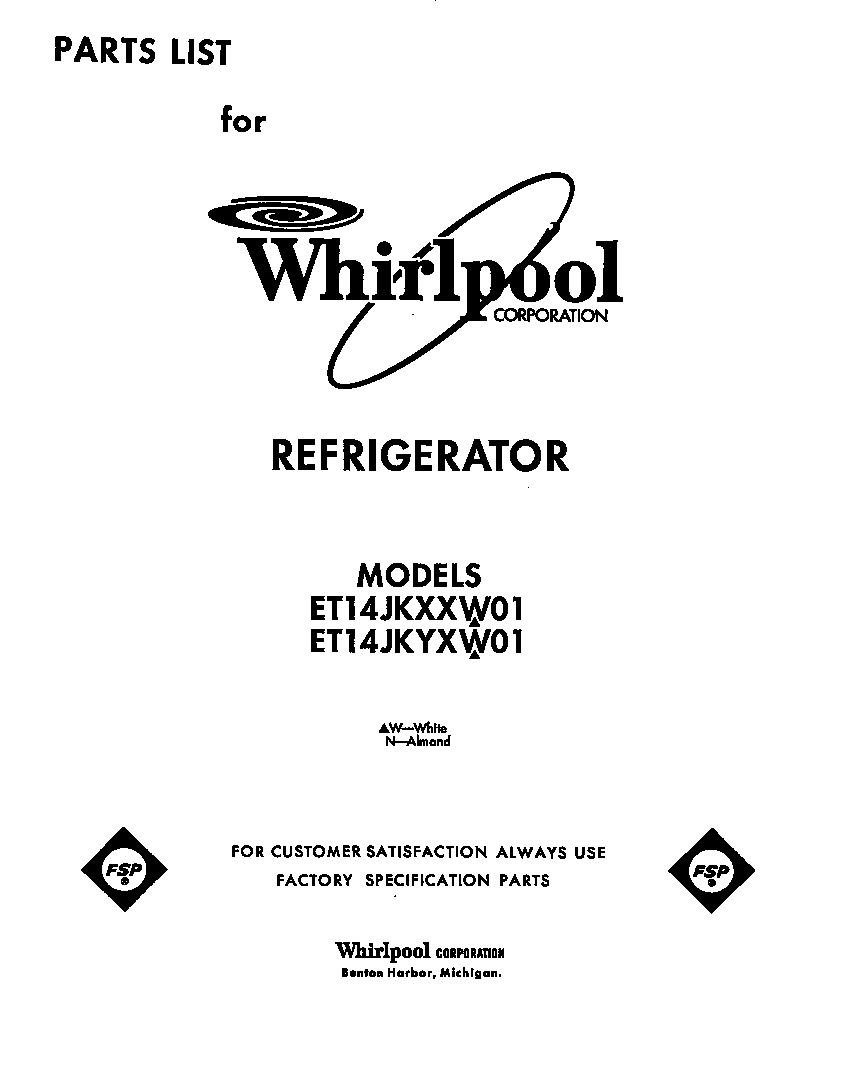 Cover page