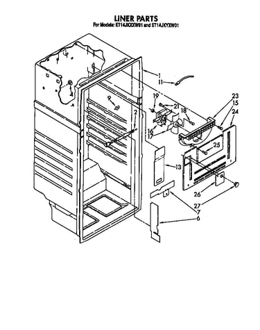 Liner parts
