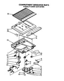 Compartment separator parts