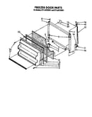 Freezer door parts