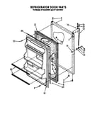 Refrigerator door parts