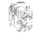 Whirlpool ET14JMXXN01 cabinet parts diagram