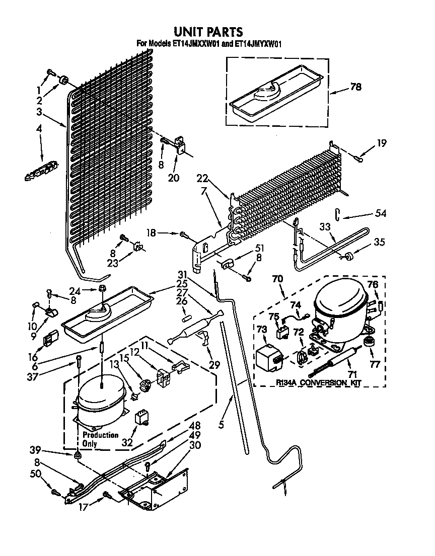 Unit parts