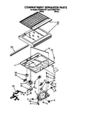Compartment separator parts