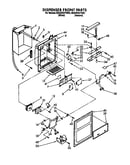 Dispenser front parts