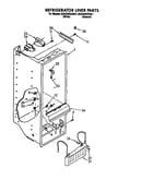 Refrigerator liner parts