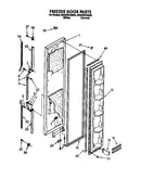 Freezer door parts