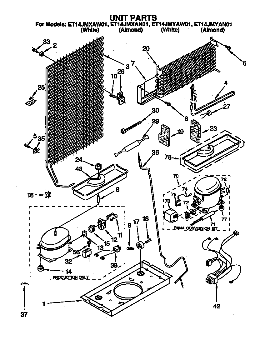 UNIT PARTS