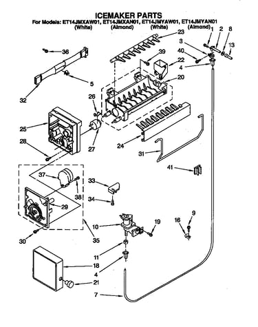 Icemaker parts