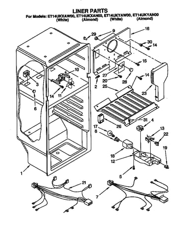 Liner parts
