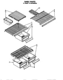 Shelf parts