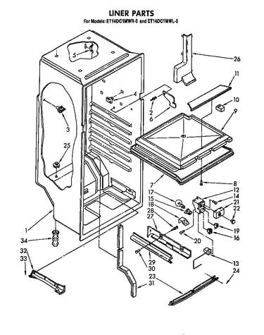 Liner parts