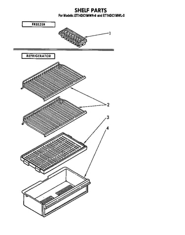 Shelf parts