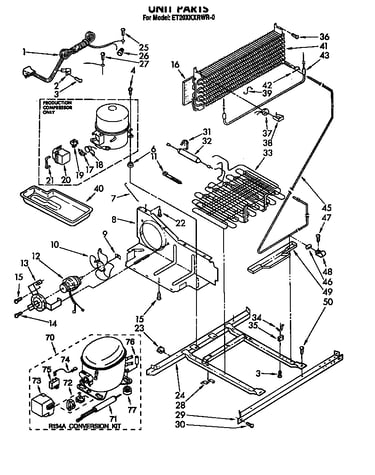 Unit parts