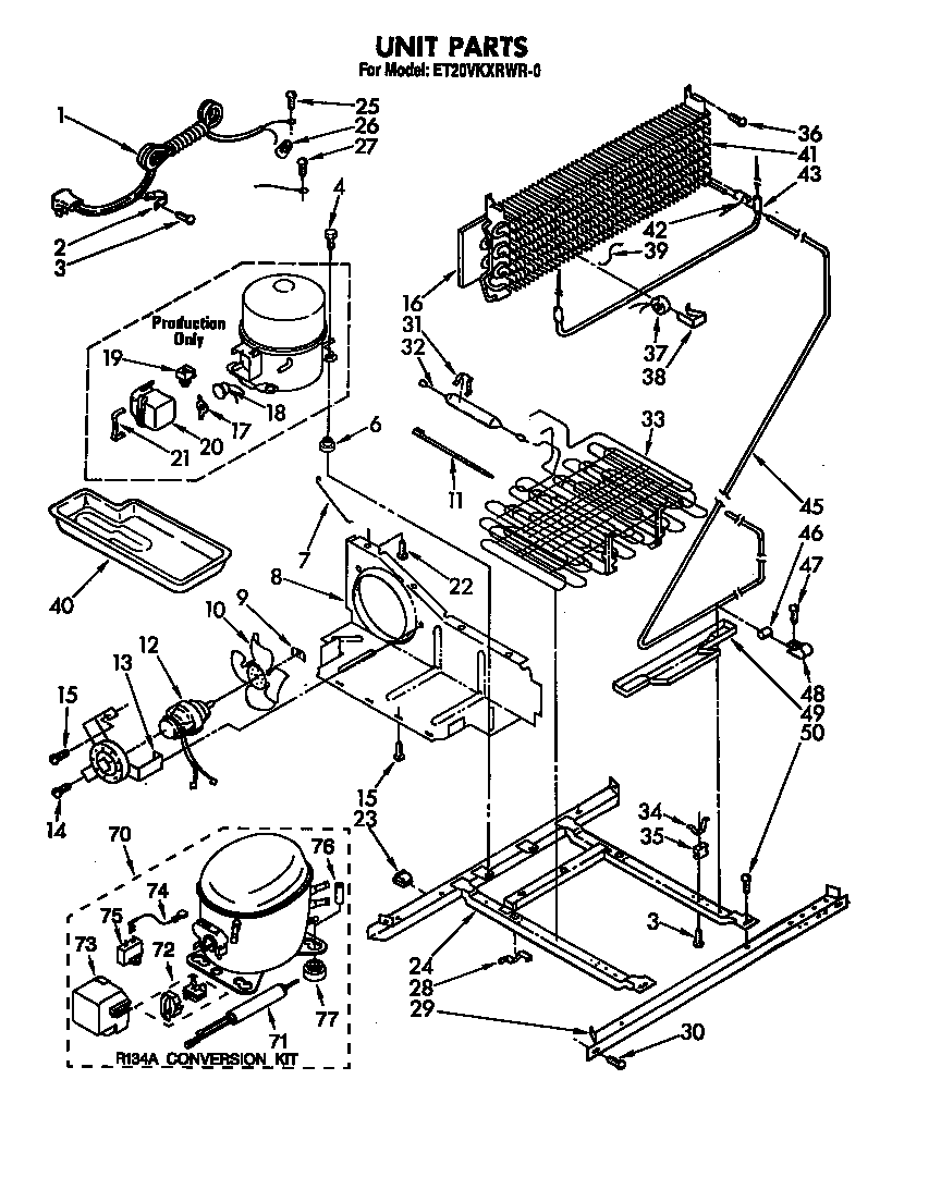Unit parts
