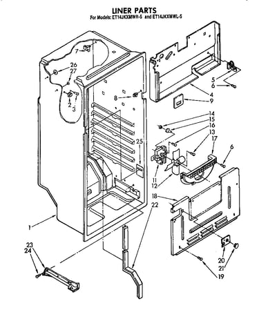 Liner parts
