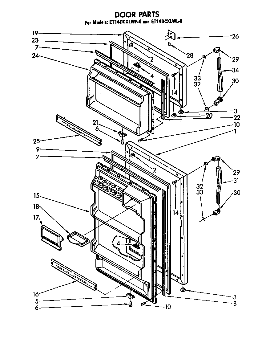 Door parts