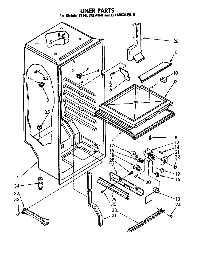 Liner parts