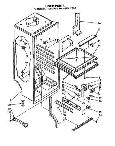 Liner parts