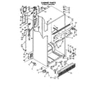 Whirlpool ET20VKXSW00 cabinet parts diagram