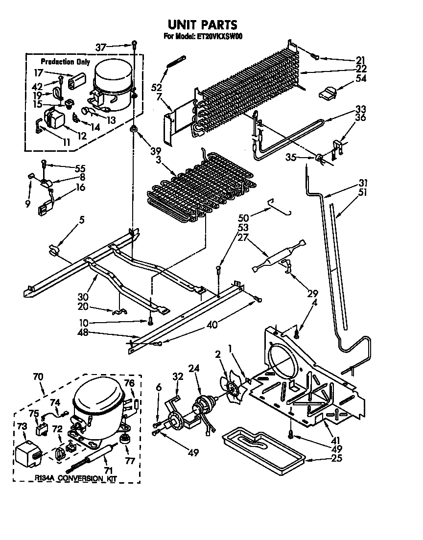 Unit parts