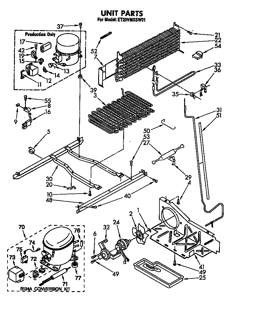 Unit parts