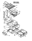 Shelf parts