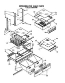 Refrigerator shelf