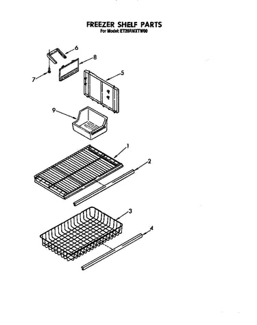 Freezer shelf