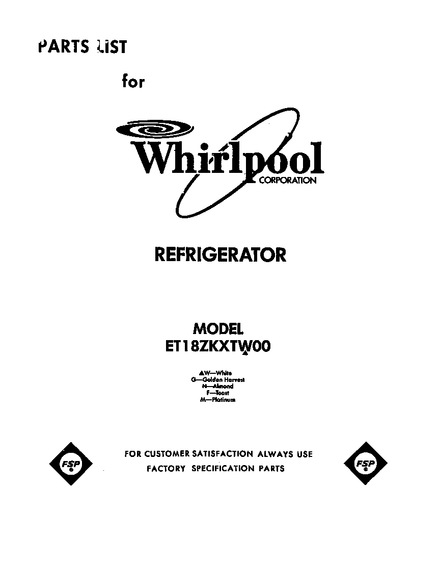 Front cover